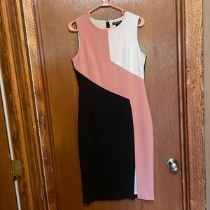 Color block dress